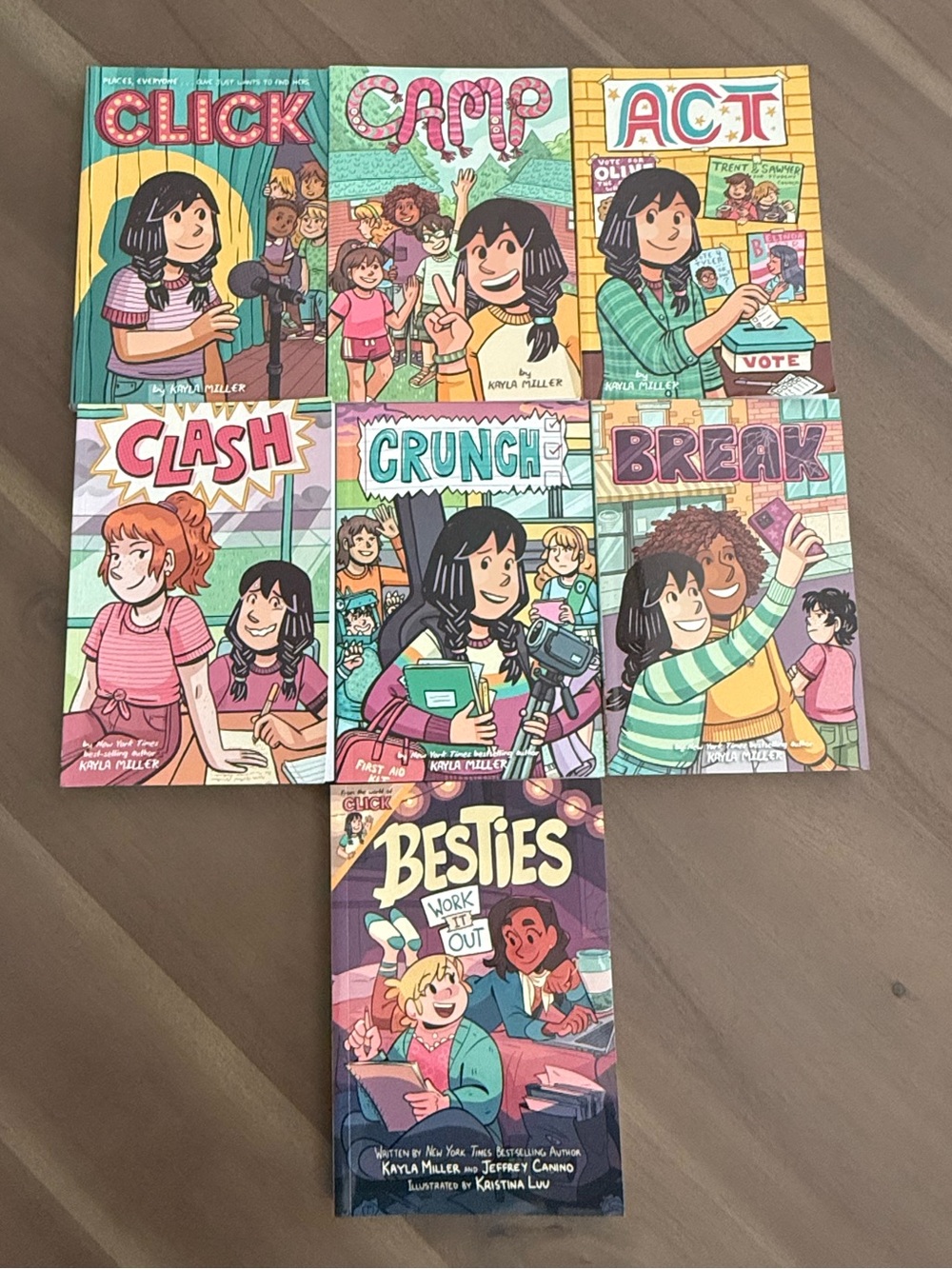 Kayla Miller Series Graphic Novels - 7 books